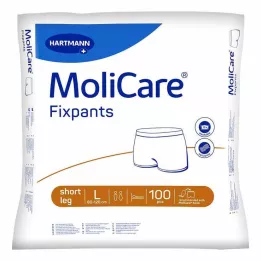 MOLICARE Fixpants short leg Gr.L, 100 St