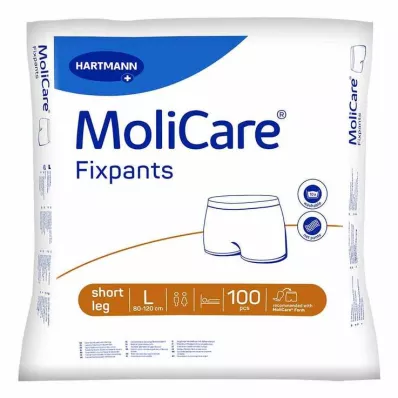 MOLICARE Fixpants short leg Gr.L, 100 St