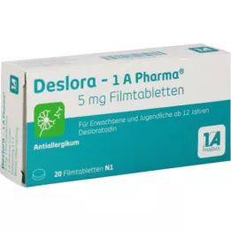DESLORA-1A Pharma 5 mg Filmtabletten, 20 St