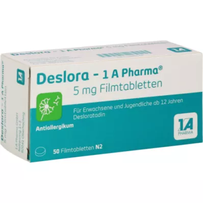 DESLORA-1A Pharma 5 mg Filmtabletten, 50 St