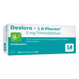 Deslora – 1 A Pharma® 5 mg Filmtabletten, 50 St