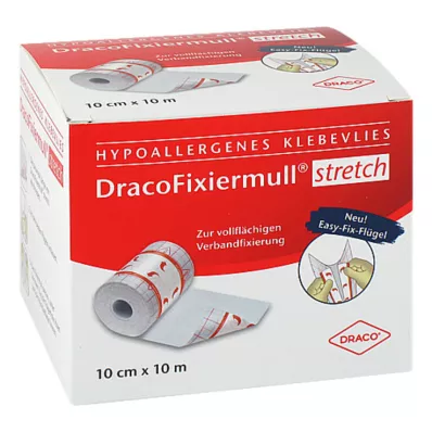 Dracofixiermull stretch 10 cmx10 m, 1 St