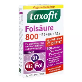 TAXOFIT Folsäure 800 Depot Tabletten, 40 St