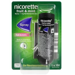 NICORETTE Fruit &amp; Mint Spray 1 mg/Sprühstoß, 1 St