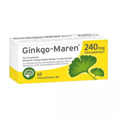 Ginkgo-Maren 240 mg Filmtabletten, 60 St Ginkgo-Maren 240 mg Filmtabletten, 60 St