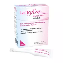 Lactofem Milchsäurekur Vaginalgel, 7X5 ml
