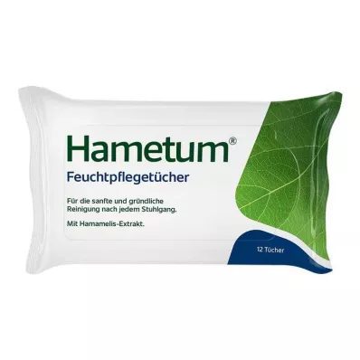 Hametum Feuchtpflegetücher mit Hamamelis, 12 St
