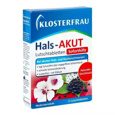 Klosterfrau Hals-Akut Lutschtabletten (16 stk)