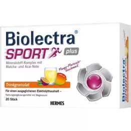 BIOLECTRA Sport Plus Trinkgranulat, 20X7.5 g