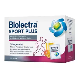 BIOLECTRA Sport Plus Trinkgranulat, 20X7.5 g