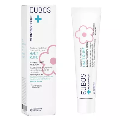 Eubos Kinder Haut Ruhe Ectoakut forte 7% Ectoin Creme , 30 ml