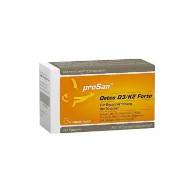 Prosan Osteo D3 / K2 Forte Kapseln, 60 St Prosan Osteo D3 / K2 Forte Kapseln, 60 St
