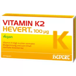 VITAMIN K2 HEVERT 100 μg Kapseln, 60 St