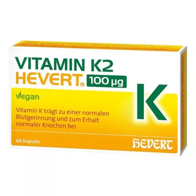 Vitamin K2 Hevert 100 µg Kapseln, 60 St