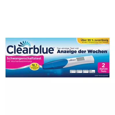 CLEARBLUE Schwangerschaftstest m.Wochenbestimmung, 2 St
