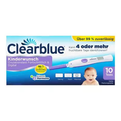 Clearblue Ovulationstest Fortschrittlich &amp; Digital (10 stk)