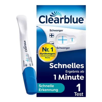Clearblue Schwangerschaftstest Schnelle Erkennung, 1 St Clearblue Schwangerschaftstest Schnelle Erkennung, 1 St