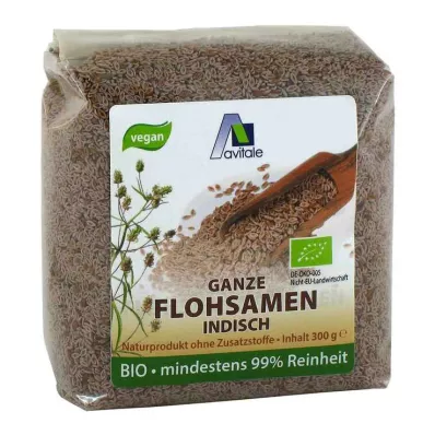 Flohsamen indisch ganz Bio, 300 g
