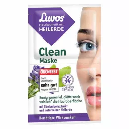LUVOS Heilerde Clean-Maske Naturkosmetik, 2X7.5 ml