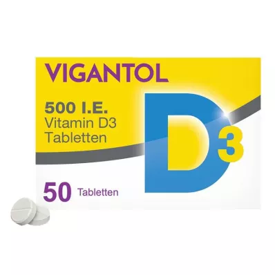 Vigantol 500 I.E. Vitamin D3 Tabletten, 50 St