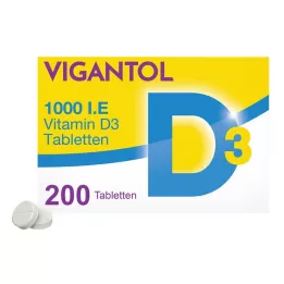 VIGANTOL 1.000 I.E. Vitamin D3 Tabletten, 200 St