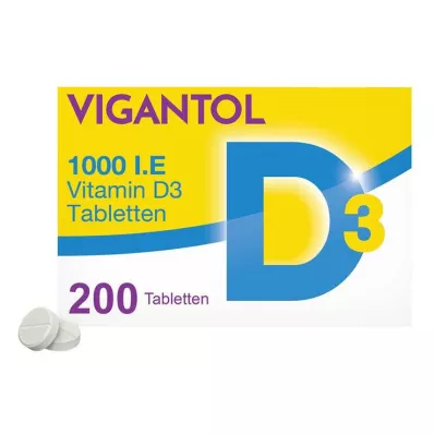 Vigantol 1.000 I.E. Vitamin D3 Tabletten, 200 St