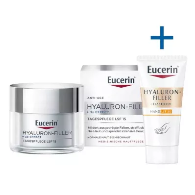 Eucerin Hyaluron-Filler Tagescreme für normale und Mischhaut Tiegel LSF 15, 50 ml Eucerin Hyaluron-Filler Tagescreme für normale und Mischhaut Tiegel LSF 15, 50 ml