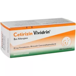 CETIRIZIN Vividrin 10 mg Filmtabletten, 100 St