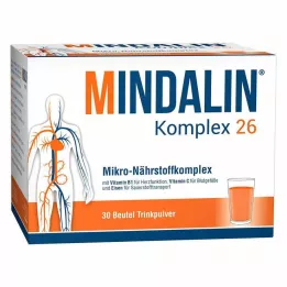 MINDALIN Komplex 26 Pulver, 30 St