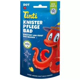 Tinti Knister Pflegebad rot Thekendisplay, 50 g