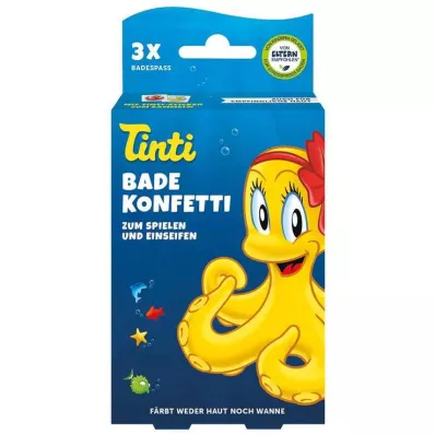 Tinti Badekonfetti 3er Pack Displayschale, 3X6 g Tinti Badekonfetti 3er Pack Displayschale, 3X6 g