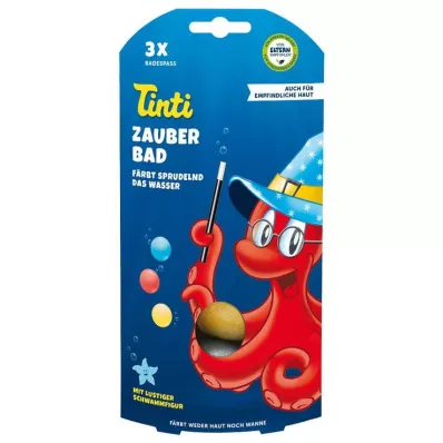Tinti Zauberbad 3er Pack Displayschale, 3X40 g