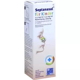 SEPTANASAL für Kinder 0,5 mg/ml + 50 mg/ml Nasens., 10 ml