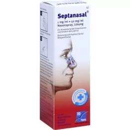 SEPTANASAL 1 mg/ml + 50 mg/ml Nasenspray, 10 ml