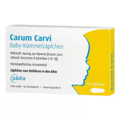 Carum Carvi Baby-Kümmelzäpfchen, 10 St
