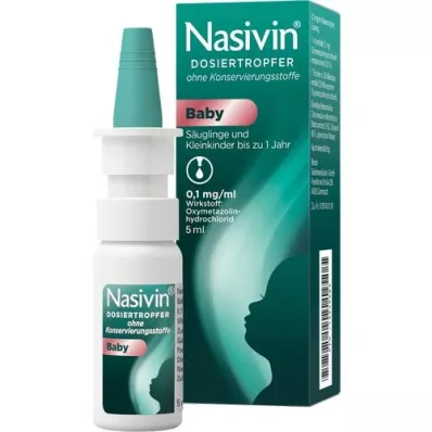 NASIVIN Dosiertropfer o.Kons.Baby, 5 ml