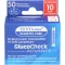 TESTAMED GlucoCheck Advance 50 Teststr.m.10 Lanz., 1 P