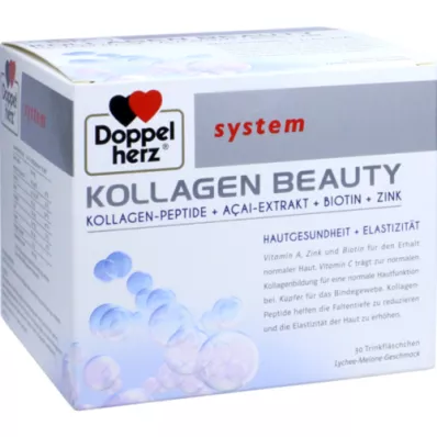 DOPPELHERZ Kollagen Beauty system Trinkfläschchen, 30 St