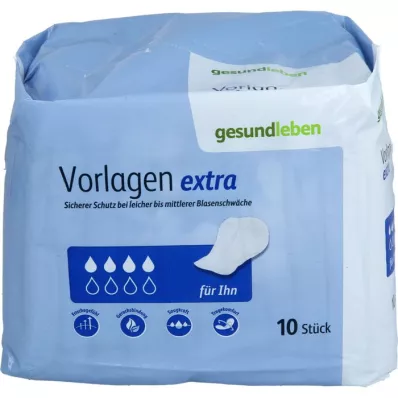 GESUND LEBEN Vorlagen Herren extra, 10 St