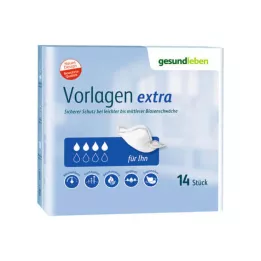 GESUND LEBEN Vorlagen Herren extra, 10 St