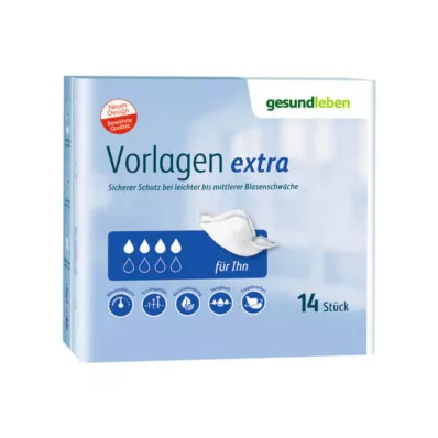 Gesund Leben Vorlagen Herren extra, 10 St