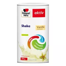 DOPPELHERZ Abnehm Shake Vanille Pulver, 500 g