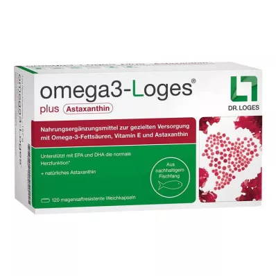 Omega 3-Loges plus Kapseln, 120 St