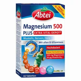 ABTEI Magnesium 500 Plus Extra-Vital-Depot Tabl., 42 St