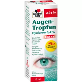 DOPPELHERZ Augen-Tropfen Hyaluron 0,4% Extra, 10 ml
