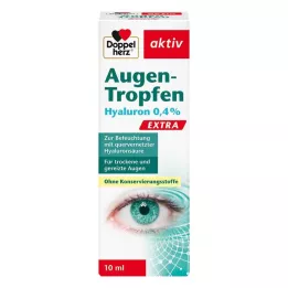 DOPPELHERZ Augen-Tropfen Hyaluron 0,4% Extra, 10 ml