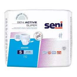 SENI Active Super Inkontinenzslip Einmal S, 10 St