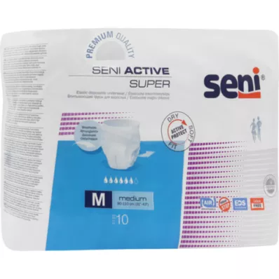 SENI Active Super Inkontinenzslip Einmal M, 10 St