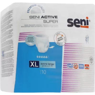 SENI Active Super Inkontinenzslip Einmal XL, 10 St