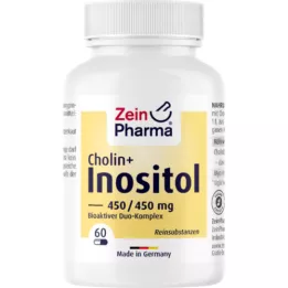 CHOLIN-INOSITOL 450/450 mg pro veg.Kapseln, 60 St